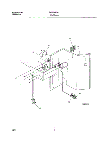 05 - Controls parts for Frigidaire Air Conditioner FAS254J2A2 from AppliancePartsPros.com