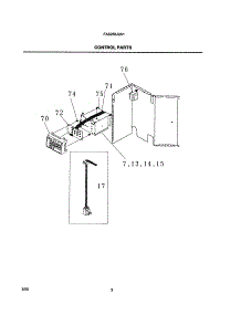 04 - Control Parts parts for Frigidaire Air Conditioner FAS255J2A1 from AppliancePartsPros.com