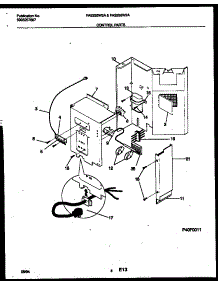 03 - Control Parts parts for Frigidaire Air Conditioner FAS256W2A1 from AppliancePartsPros.com