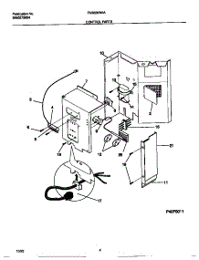 03 - Control Parts parts for Frigidaire Air Conditioner FAS226W2A2 from AppliancePartsPros.com