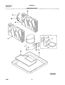 09 - Compressor Parts parts for Frigidaire Air Conditioner FAS295J2A4 from AppliancePartsPros.com