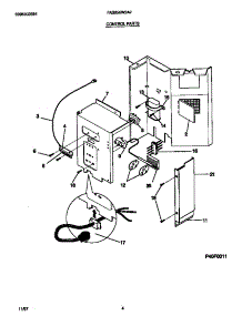 03 - Control  Parts parts for Frigidaire Air Conditioner FAS256W2A2 from AppliancePartsPros.com