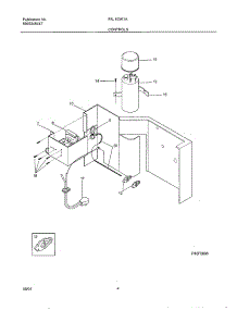05 - Control parts for Frigidaire Air Conditioner FAL103K1A1 from AppliancePartsPros.com