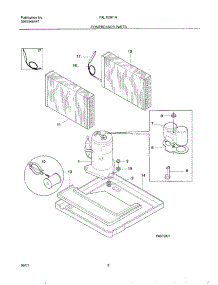 09 - System parts for Frigidaire Air Conditioner FAL103K1A1 from AppliancePartsPros.com