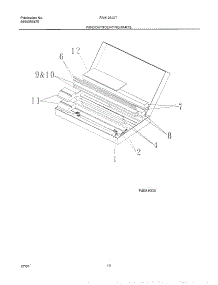 11 - Window Mounting Parts parts for Frigidaire Air Conditioner FAH126J2T2 from AppliancePartsPros.com