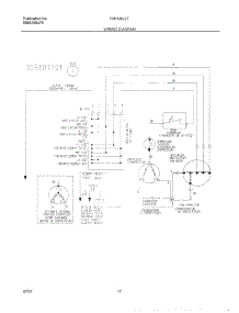 12 - Wiring Diagram parts for Frigidaire Air Conditioner FAH126J2T2 from AppliancePartsPros.com