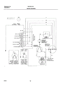 12 - Wiring Diagram parts for Frigidaire Air Conditioner FAK103J1V4 from AppliancePartsPros.com
