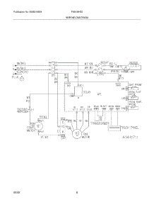 06 - Wiring Diagram parts for Frigidaire Air Conditioner FAM18HS2A16 from AppliancePartsPros.com