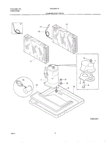 09 - System parts for Frigidaire Air Conditioner FAS154K1A1 from AppliancePartsPros.com