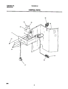 03 - Control Parts parts for Frigidaire Air Conditioner FAS155H1A1 from AppliancePartsPros.com