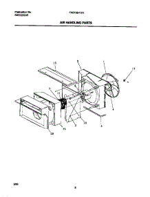 04 - Air Handling Parts parts for Frigidaire Air Conditioner FAS155H1A1 from AppliancePartsPros.com