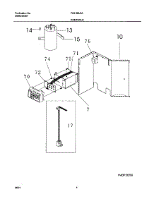 05 - Controls parts for Frigidaire Air Conditioner FAS185J2A3 from AppliancePartsPros.com