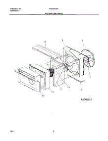 07 - Air Handling Parts parts for Frigidaire Air Conditioner FAS185J2A3 from AppliancePartsPros.com