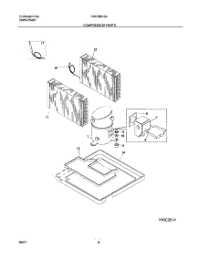 09 - Compressor Parts parts for Frigidaire Air Conditioner FAS185J2A3 from AppliancePartsPros.com