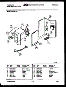 03 - Electrical Parts parts for Frigidaire Air Conditioner FAS189P2A1 from AppliancePartsPros.com