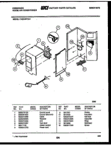 03 - Electrical Parts parts for Frigidaire Air Conditioner FAS249P2A1 from AppliancePartsPros.com
