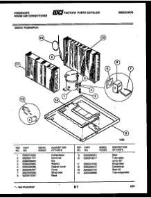 05 - System Parts parts for Frigidaire Air Conditioner FAS249P2A1 from AppliancePartsPros.com