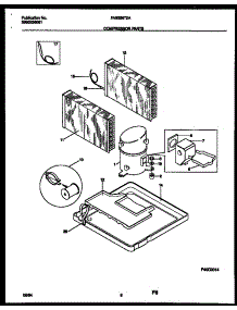 05 - Compressor Parts parts for Frigidaire Air Conditioner FAS256T2A1 from AppliancePartsPros.com