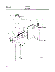 05 - Controls parts for Frigidaire Air Conditioner FAS255J2A2 from AppliancePartsPros.com