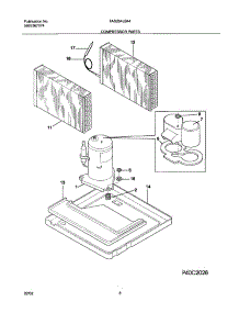 09 - Compressor Parts parts for Frigidaire Air Conditioner FAS254J2A4 from AppliancePartsPros.com