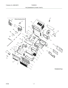 03 - Recommended Spare Parts parts for Frigidaire Air Conditioner FAS25EQ2A2 from AppliancePartsPros.com