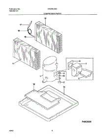 09 - Compressor Parts parts for Frigidaire Air Conditioner FAS295J2A3 from AppliancePartsPros.com