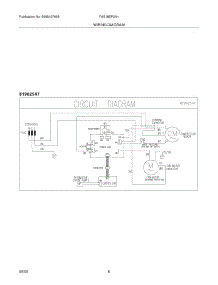 06 - Wiring Diagram parts for Frigidaire Air Conditioner FAS18EP2A1 from AppliancePartsPros.com