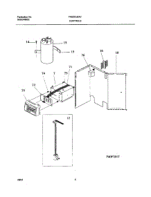 05 - Controls parts for Frigidaire Air Conditioner FAS225J2A2 from AppliancePartsPros.com