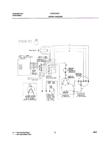 12 - Wiring Diagram parts for Frigidaire Air Conditioner FAS225J2A2 from AppliancePartsPros.com