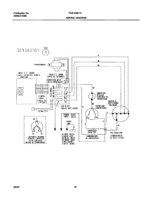 12 - Wiring Diagram parts for Frigidaire Air Conditioner FAS155K1A4 from AppliancePartsPros.com