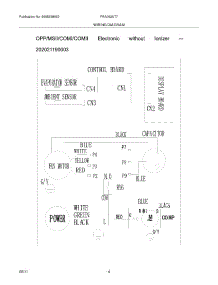 04 - Wiring Diagram parts for Frigidaire Air Conditioner FRA063AT711 from AppliancePartsPros.com