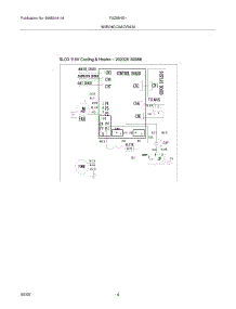 04 - Wiring Diagram parts for Frigidaire Air Conditioner FAZ08HS1AB from AppliancePartsPros.com