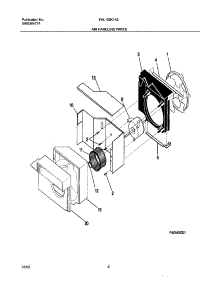 07 - Air Handling Parts parts for Frigidaire Air Conditioner FAL105K1A2 from AppliancePartsPros.com