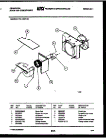 04 - Air Handling Parts parts for Frigidaire Air Conditioner FAL106P1A1 from AppliancePartsPros.com