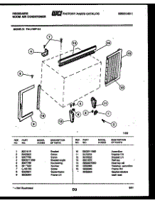 07 - Window Mounting Parts parts for Frigidaire Air Conditioner FAL106P1A1 from AppliancePartsPros.com