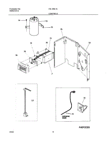 05 - Controls parts for Frigidaire Air Conditioner FAL129L1A2 from AppliancePartsPros.com