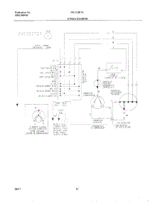 12 - Wiring parts for Frigidaire Air Conditioner FAL123K1A1 from AppliancePartsPros.com