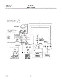 12 - Wiring Diagram parts for Frigidaire Air Conditioner FAL129L1A1 from AppliancePartsPros.com