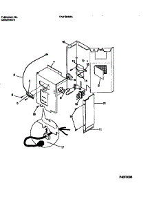 03 - Controls parts for Frigidaire Air Conditioner FAS183S2A3 from AppliancePartsPros.com