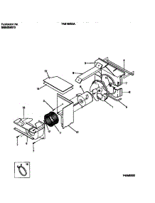 04 - Air Handling parts for Frigidaire Air Conditioner FAS183S2A3 from AppliancePartsPros.com