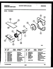 04 - Air Handling Parts parts for Frigidaire Air Conditioner FAS183S2A1 from AppliancePartsPros.com