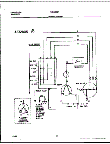 07 - Wiring Diagram parts for Frigidaire Air Conditioner FAS183S2A3 from AppliancePartsPros.com