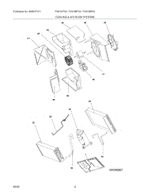 05 - Cooling & Air Flow Systems parts for Frigidaire Air Conditioner FAS186P2A1 from AppliancePartsPros.com