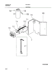 05 - Controls parts for Frigidaire Air Conditioner FAS153K1A1 from AppliancePartsPros.com