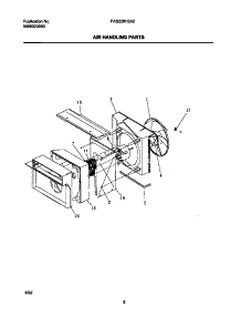 04 - Air Handling Parts parts for Frigidaire Air Conditioner FAS226H2A2 from AppliancePartsPros.com