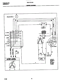 07 - Wiring Diagram parts for Frigidaire Air Conditioner FAV157G1A2 from AppliancePartsPros.com