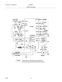 06 - Wiring Diagram parts for Frigidaire Air Conditioner FRA09EPT11 from AppliancePartsPros.com