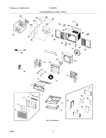 03 - Recommended Spare Parts parts for Frigidaire Air Conditioner FAS296R2AA from AppliancePartsPros.com