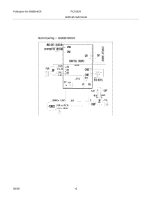 04 - Wiring Diagram parts for Frigidaire Air Conditioner FAZ125S1AB from AppliancePartsPros.com