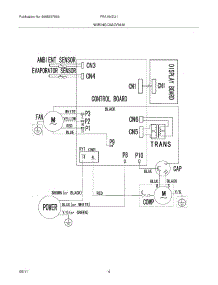 04 - Wiring Diagram parts for Frigidaire Air Conditioner FRA104ZU111 from AppliancePartsPros.com
